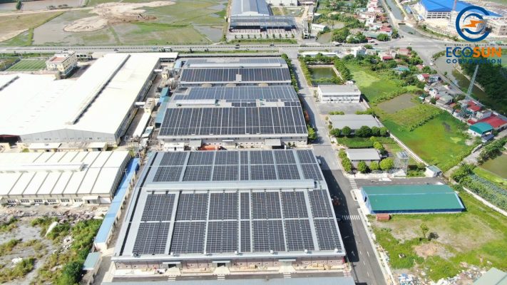 Dự án điện mặt trời áp mái Ngọc Sơn Hafuco Hà Nam