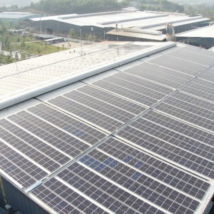 Điện Mặt Trời Áp Mái tại Tuyên Quang - Nhà máy Woodsland 1Mwp