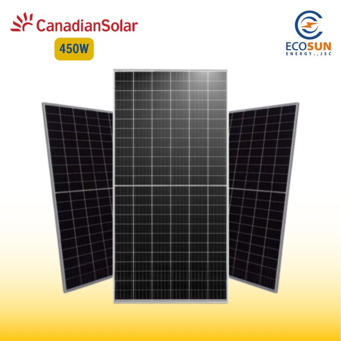 Tấm pin mặt trời Canadian Solar 450W HiKu CS3W-450MS