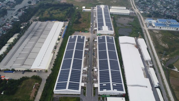 Điện Mặt Trời Áp Mái Nhà Máy Dệt Thăng Long - Thái Bình 5.5MWp