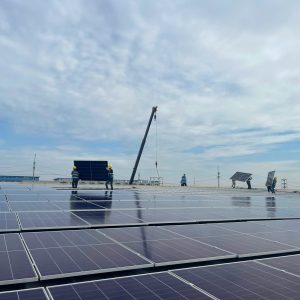 Điện mặt trời áp mái nhà máy Luxshare