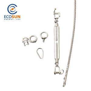 Phụ kiện cáp cứu sinh, ốc siết cáp, lót cáp inox 304