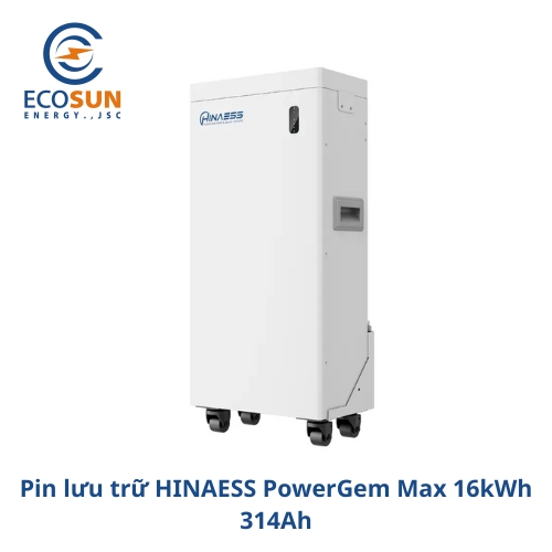 Pin lưu trữ HINAESS PowerGem Max 16kWh
