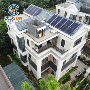 điện mặt trời hộ gia đình có lưu trữ