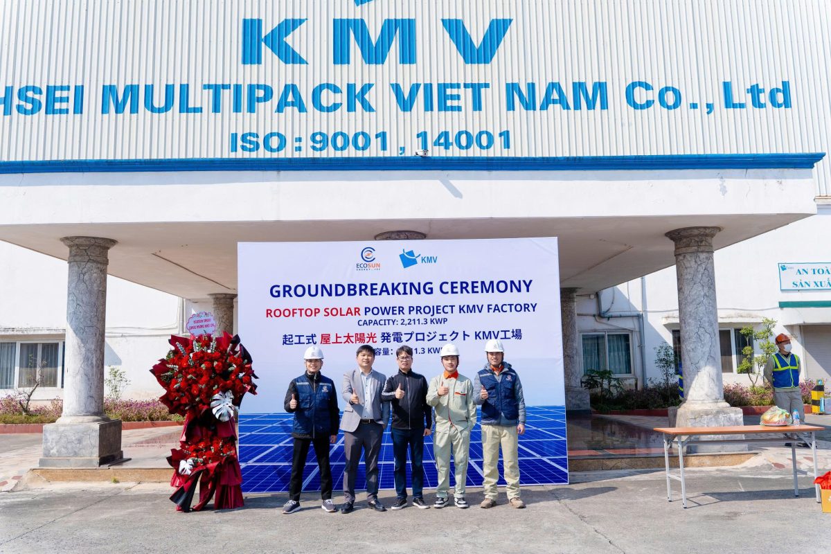 Điện mặt trời áp mái nhà máy