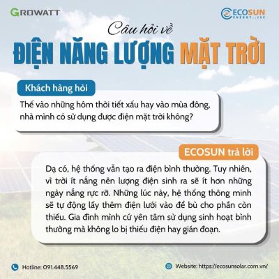 Câu Hỏi Về Lắp Điện Mặt Trời