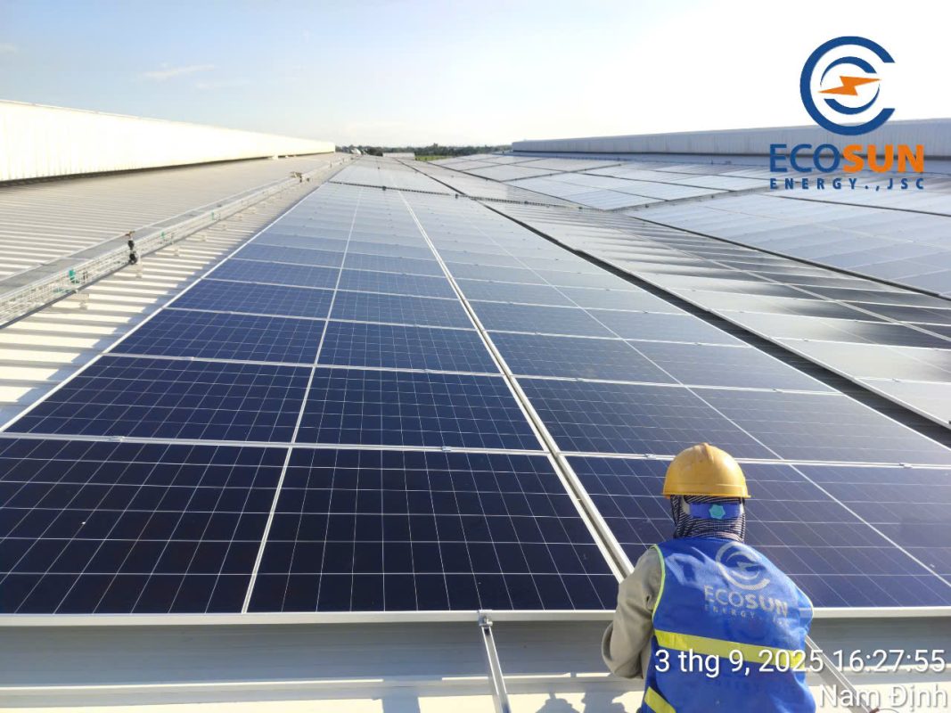 Ecosun tổng thầu EPC điện mặt trời