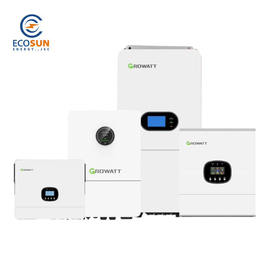 Biến tần Hybrid Growatt 6Kw SPM 6000TL HU 1 pha -Ecosun